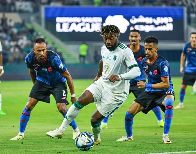 من المباراة