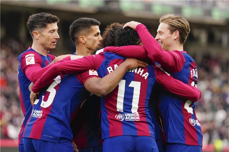 لاعبو برشلونة