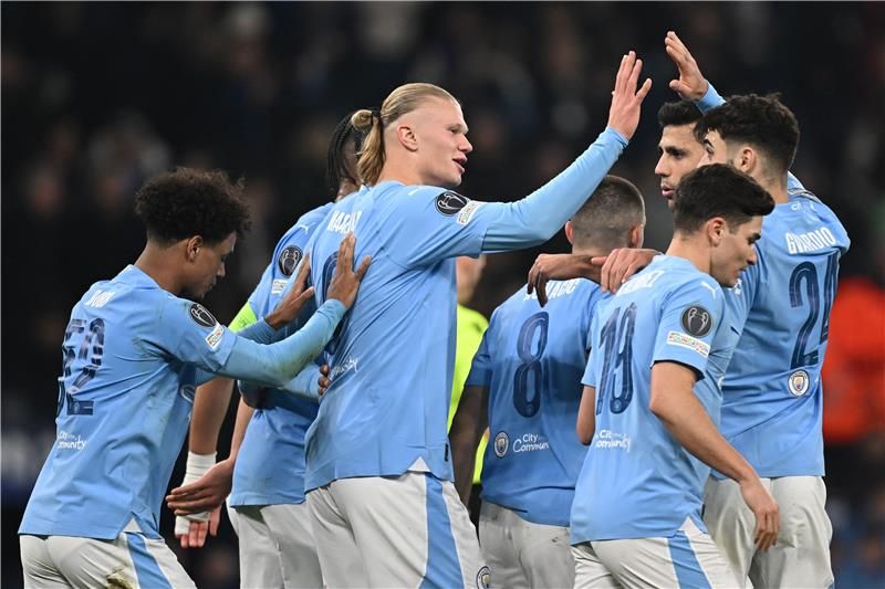 لاعبو مانشيستر سيتي