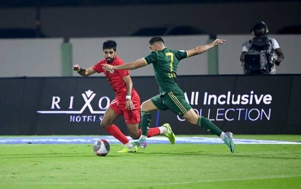 جانب من المباراة