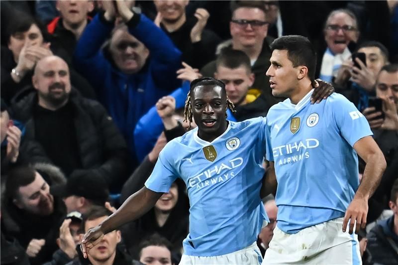 لاعبو مانشستر سيتي