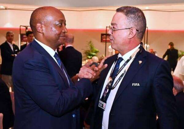 موتسيبي ورئيس الاتحاد المغربي