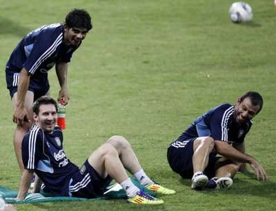 تولي ميسي قيادة الأرجنتين حظي بارتياح كبير بين صفوف التانجو قبل مواجهة فينزويلا