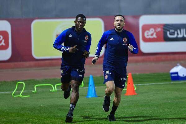 من تدريبات الفريق