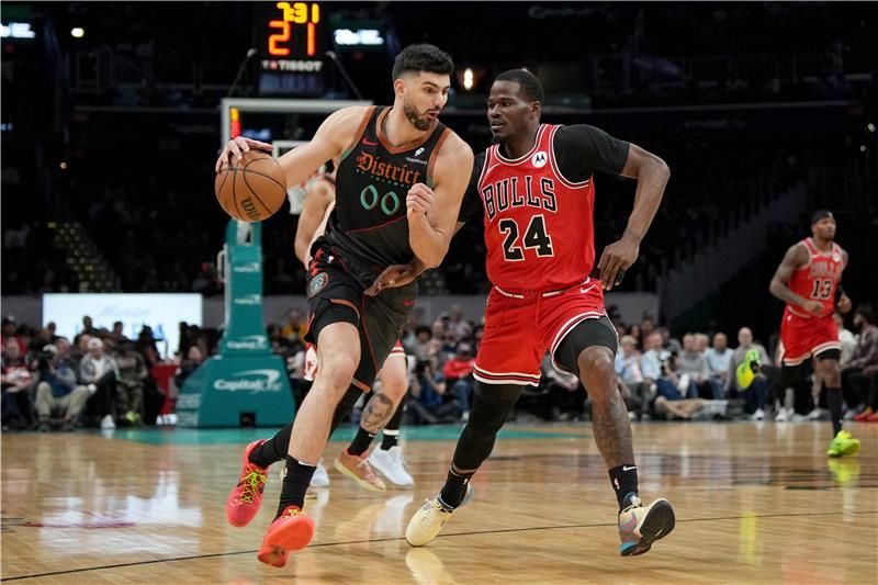 من مواجهة واشنطن ويزاردز أمام شيكاغو بولز