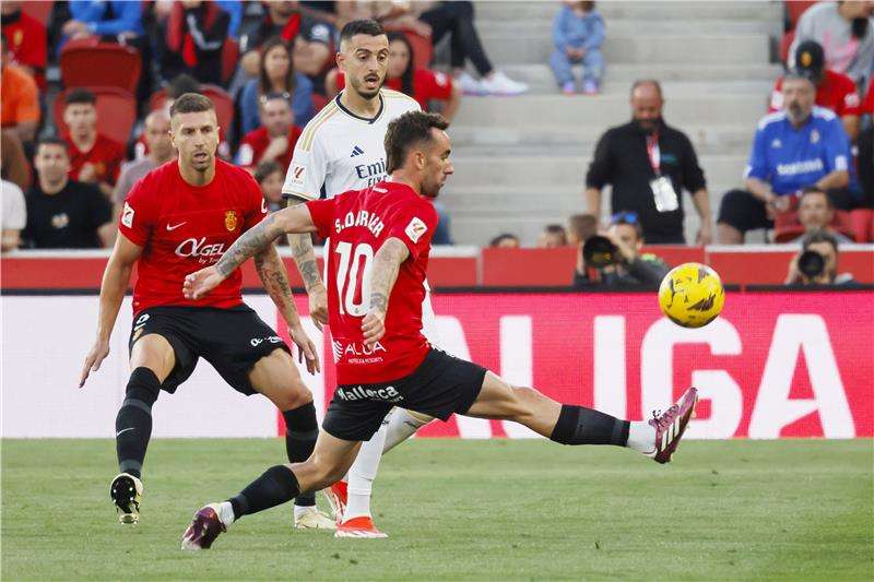 من لقاء ريال مدريد ومايوركا