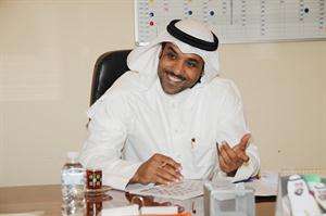 محسن العنزي عضة لحنة المسابقات بالاتحاد الكويتي