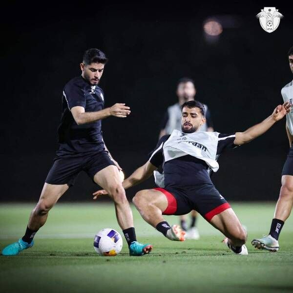 من تدريبات المنتخب