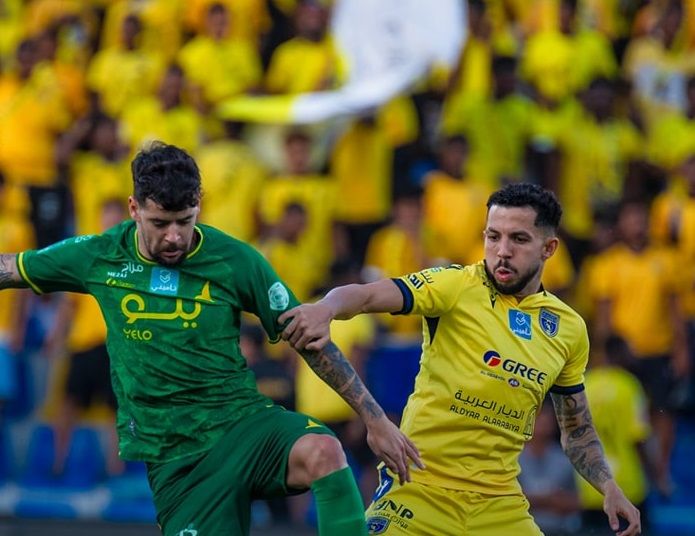 من المباراة