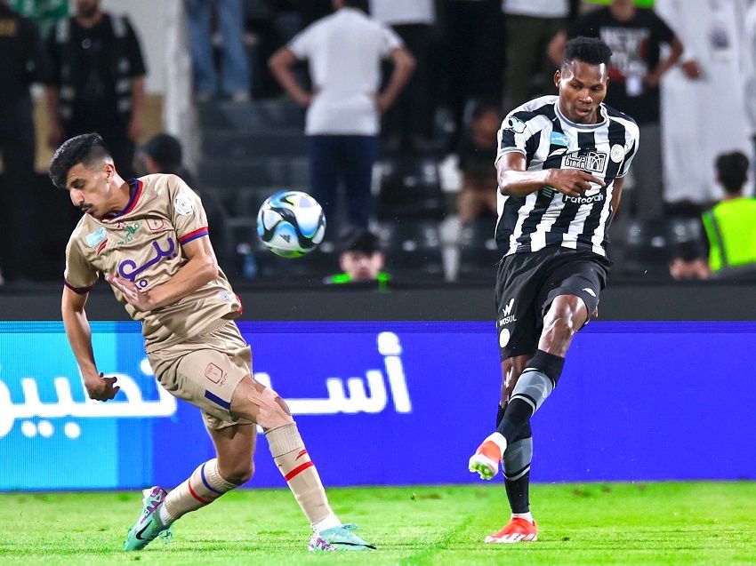 جانب من المباراة