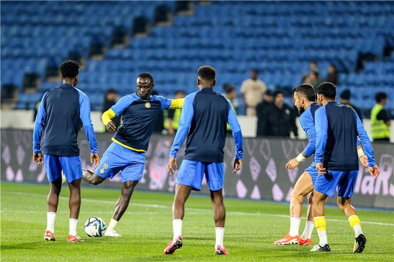 لاعبو النصر السعودي