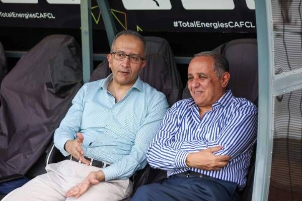 رئيس بعثة الأهلي وسفير مصر بالكونغو