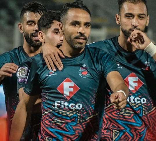 فرحة لاعبي أولمبيك آسفي