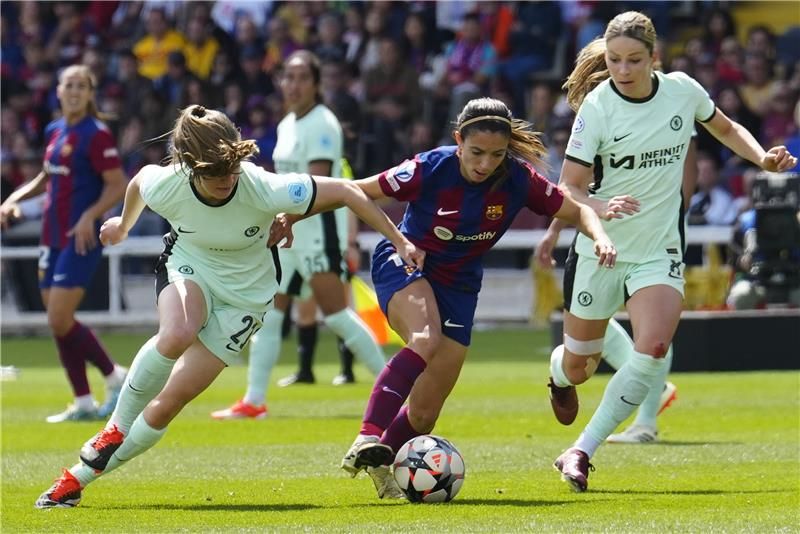 جانب من المباراة