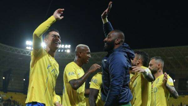 لاعبو النصر السعودي