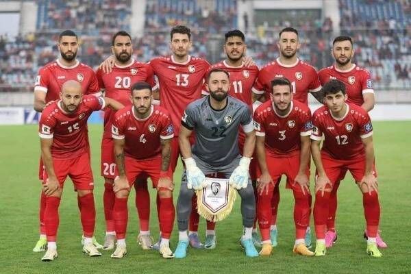 لاعبو منتخب سوريا