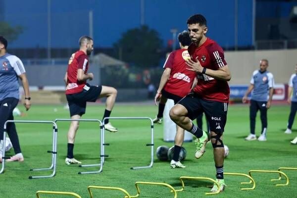 من تدريبات الفريق