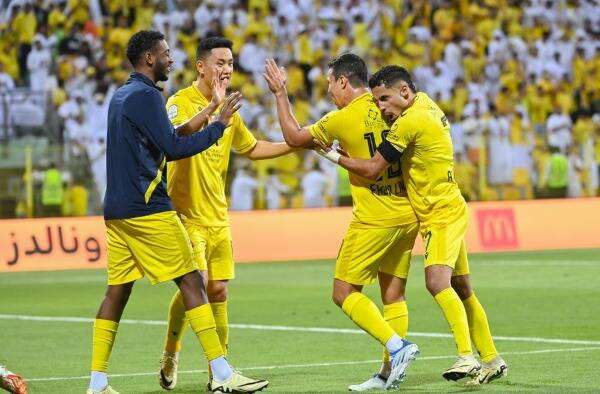 فرحة لاعبي الوصل