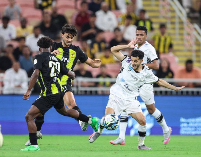 من المباراة