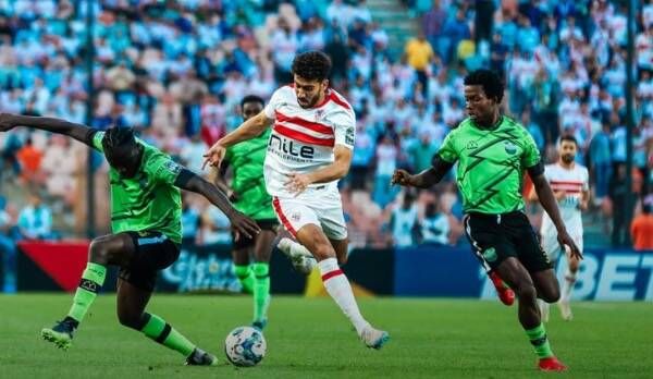 من مواجهة الذهاب بين الزمالك ودريمز