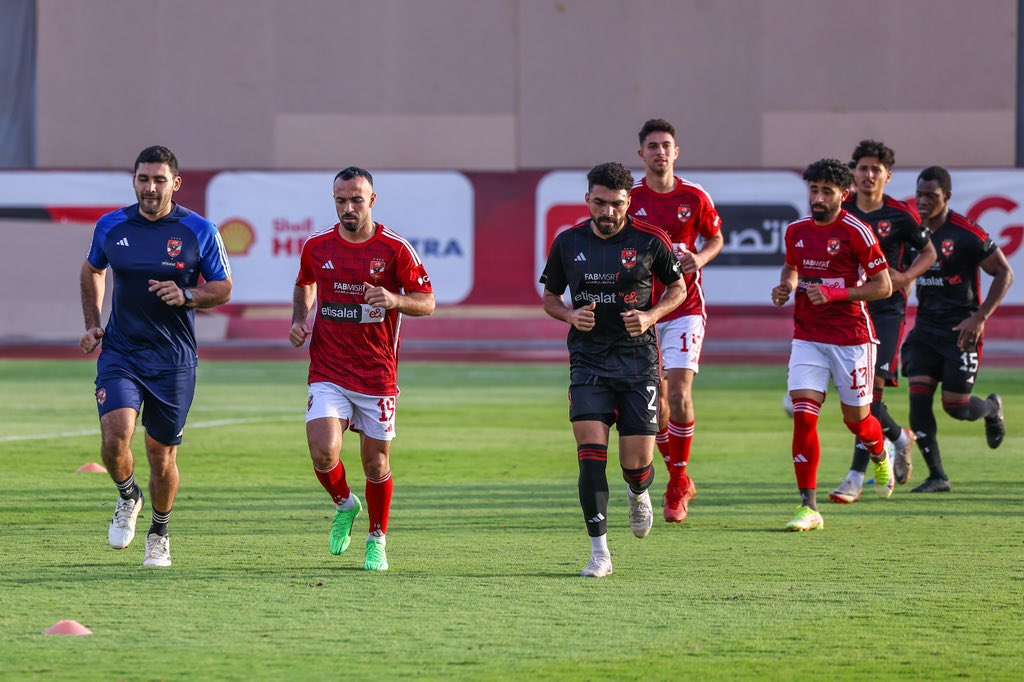 من تدريبات الأهلي