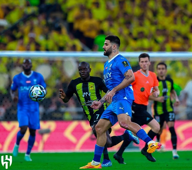 من المباراة