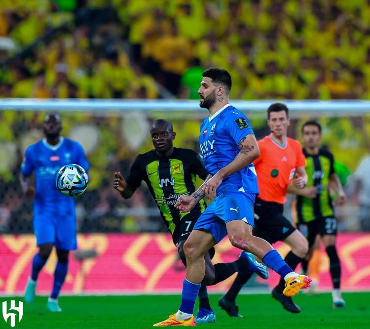 من المباراة