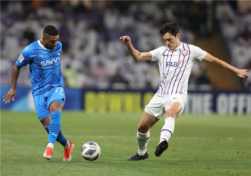 من مباراة الهلال والعين