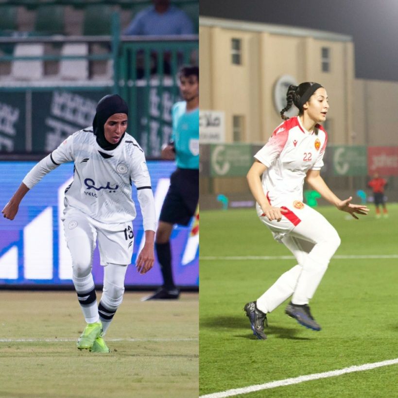 دانية الشريف وتهاني الزهراني