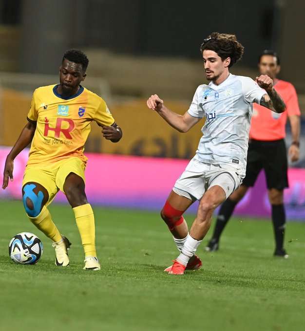 من المباراة