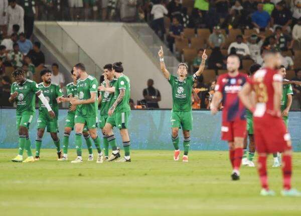 من المباراة