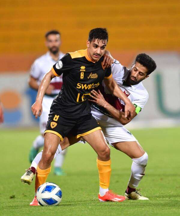 جانب من المباراة