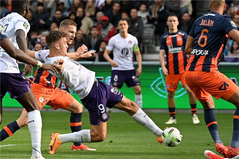 جانب من المباراة