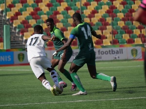 جانب من المباراة