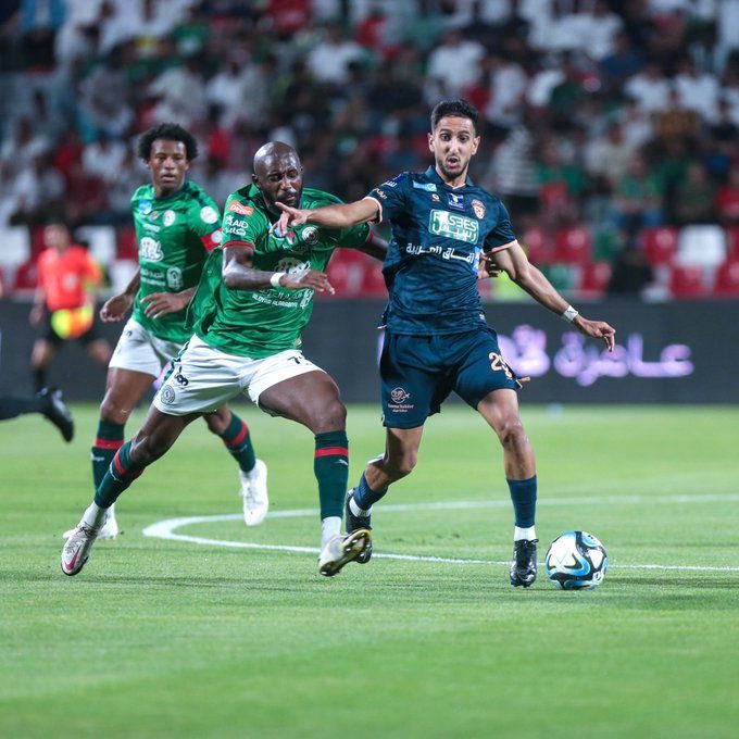 جانب من المباراة