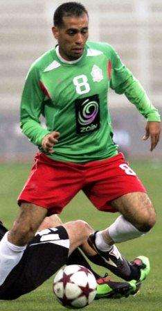 عامر ذيب تعافى من آثار الاصابة الخفيفة