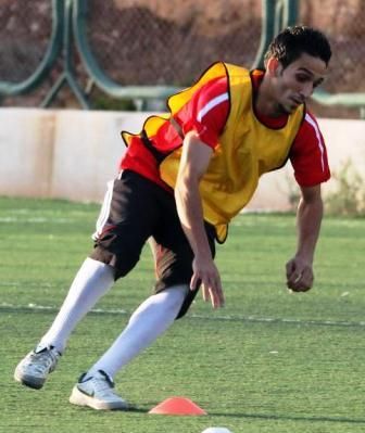 أبو طعيمة التحق بالتدريبات بعد غياب