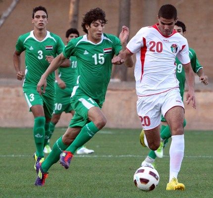 جانب من لقاء العراق والاردن