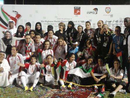 منتخب الإمارت للسيدات حافظ على لقب بطولة غرب أسيا