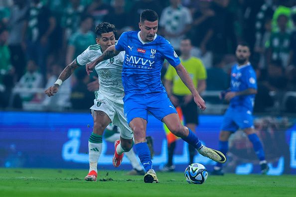 من لقاء الهلال والأهلي