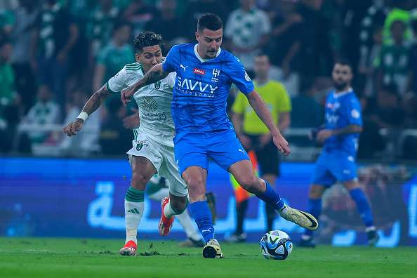 من لقاء الهلال والأهلي