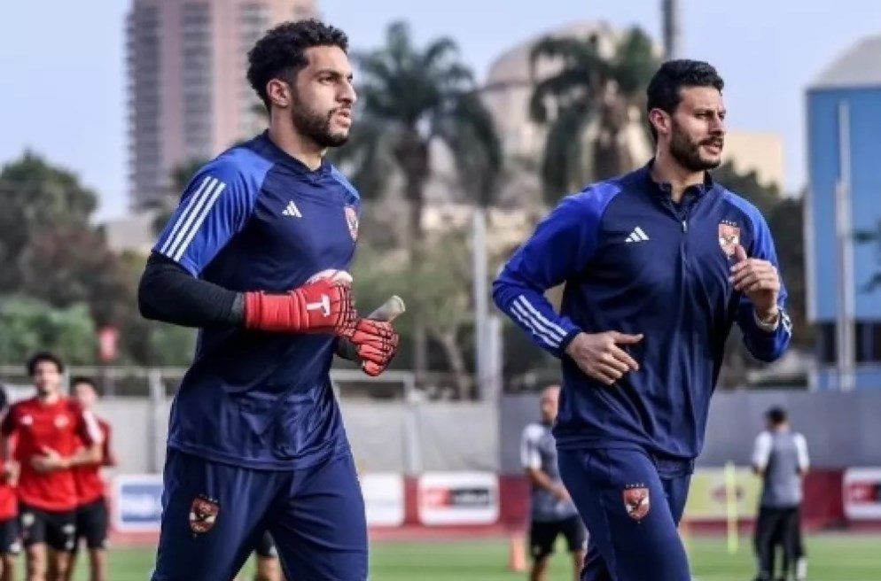 محمد الشناوي ومصطفى شوبير
