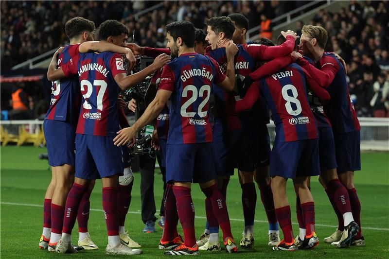 لاعبو برشلونة