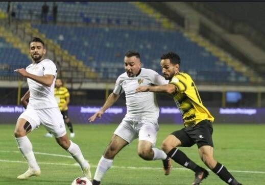 صورة من مباراة سابقة للحسين إربد