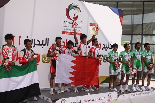 منتخب البحرين يعتلي منصة التتويج ومعه المنتخبين الإماراتي والسعودي 