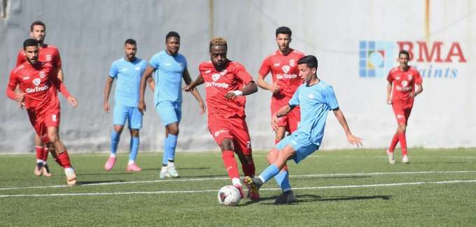 جانب من المباراة