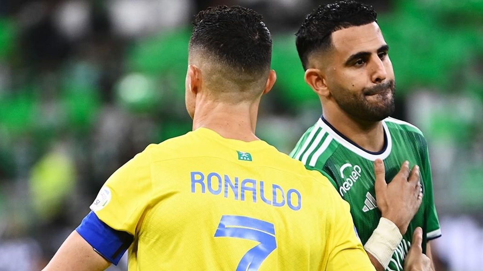 محرز ورونالدو