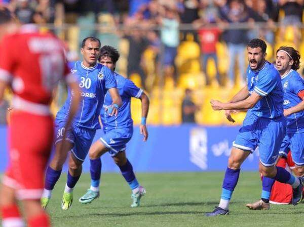 جانب من المباراة