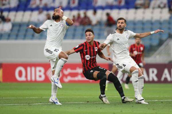 جانب من المباراة