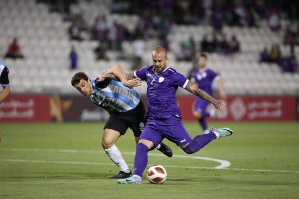 من المباراة